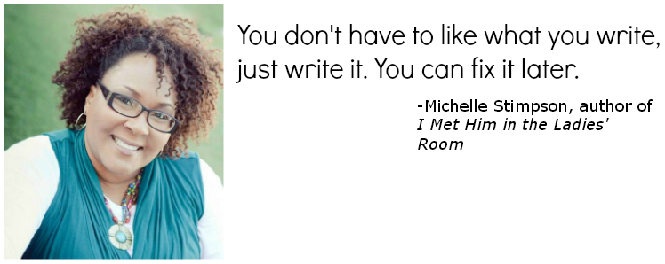 michelle's advice on writing
